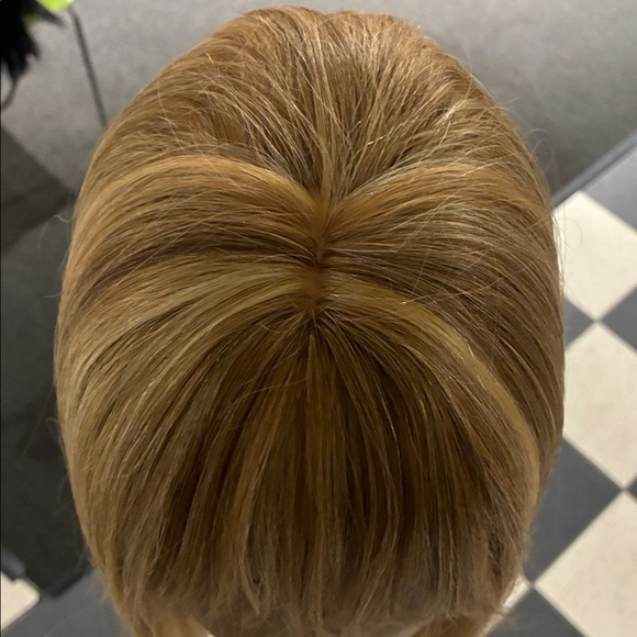 Back In Stock - Human hair Wig Long strawberry blonde bangs 2020